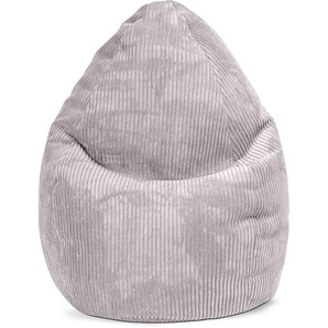 Sitzsack MAGMA HEIMTEX BeanBag SHARA XL Sitzsäcke Gr. B: 110 cm, grau Baby Sitzsäcke