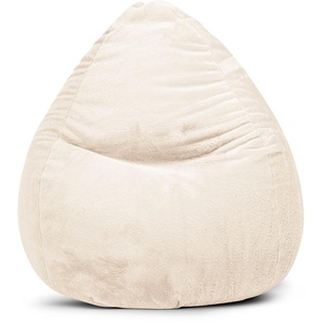 Sitzsack MAGMA HEIMTEX Beanbag SOFTY XXL Sitzsäcke Gr. B: 130 cm, beige (natur) Baby Sitzsäcke