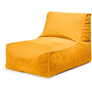 Sitzsack MAGMA HEIMTEX Rock SOFTY Sitzsäcke Gr. B/H: 100 cm x 65 cm, gelb (senf) Baby Sitzsäcke