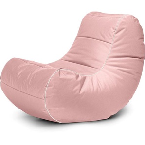 Sitzsack MAGMA HEIMTEX Salsa SCUBA Sitzsäcke Gr. B/H: 110 cm x 60 cm, rosa (altrose) Baby Sitzsäcke