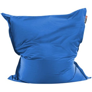 Sitzsack Blau 140 x 180 cm Indoor Outdoor Stark wasserabweisender Langfristige Volumenstabilität Leicht Gewicht
