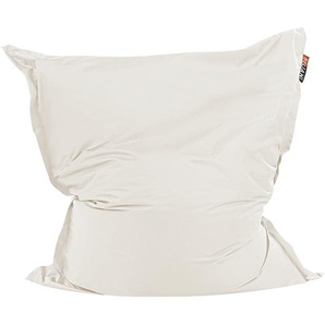 Sitzsack Beige 140 x 180 cm Indoor Outdoor Stark wasserabweisender Langfristige Volumenstabilität Leicht Gewicht