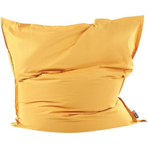Sitzsack Gelb 180 x 230 cm Indoor Outdoor Stark wasserabweisender Langfristige Volumenstabilität Groß