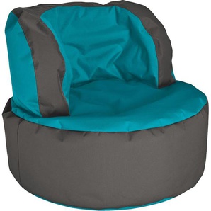 Sitzsack SITTING POINT SCUBA Bebop Sitzsäcke blau (petrol) Baby Sitzsäcke zweifarbig