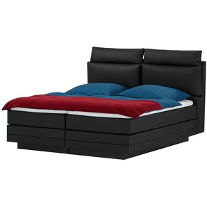 SKAGEN BEDS Motor-Boxspringbett  Hardego ¦ schwarz ¦ Maße (cm): B: 160 H: 118