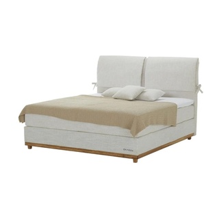 SKAGEN STUDIO Boxspringbett  Sild ¦ creme ¦ Maße (cm): B: 184 H: 134