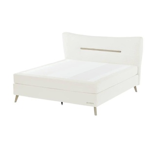 SKAGEN STUDIO Boxspringbett Vestre ¦ creme ¦ Maße (cm): B: 194 H: 123