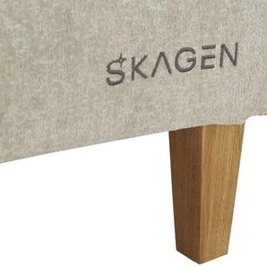 SKAGEN STUDIO Boxspringbett  Voodie ¦ beige ¦ Maße (cm): B: 202 H: 107