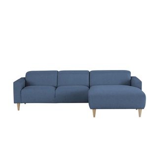 SKAGEN STUDIO Ecksofa Leevke ¦ blau ¦ Maße (cm): B: 264 H: 102 T: 187.0