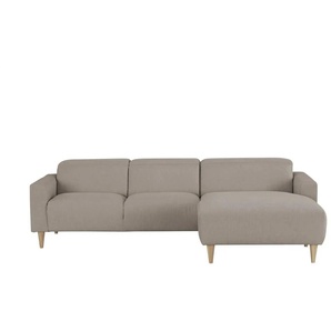 SKAGEN STUDIO Ecksofa Leevke ¦ braun ¦ Maße (cm): B: 264 H: 102 T: 187.0