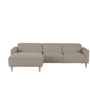 SKAGEN STUDIO Ecksofa Leevke ¦ braun ¦ Maße (cm): B: 264 H: 102 T: 187.0