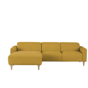 SKAGEN STUDIO Ecksofa Leevke ¦ gelb ¦ Maße (cm): B: 264 H: 102 T: 187.0