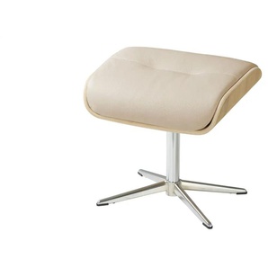 SKAGEN STUDIO Hocker  Lasse ¦ beige ¦ Maße (cm): B: 52 H: 45 T: 40.0