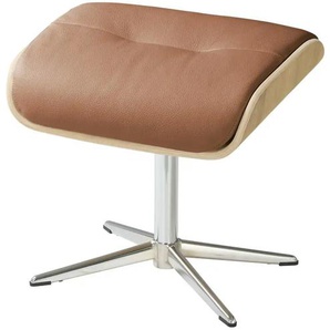 SKAGEN STUDIO Hocker  Lasse ¦ braun ¦ Maße (cm): B: 52 H: 45 T: 40.0