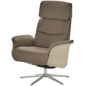 SKAGEN STUDIO Relaxsessel Lasse ¦ braun ¦ Maße (cm): B: 77 H: 105 T: 114.0