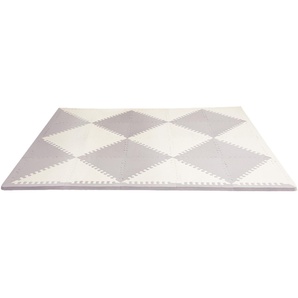 Skip Hop Playspot Geo Foam Floor Tiles GreyCream