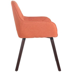 Skjulmoen Dining Chair - Modern - Orange - Wood - 55 cm x 58 cm x 80 cm