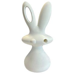 Skulptur Bunny by Aki Kuroda plastikmaterial weiß / H 60 cm - Slide -