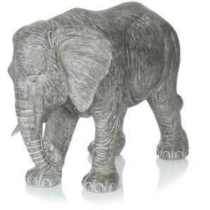 Skulptur Grau ca. 38,8cm (L) x 19cm (B) x 28cm (H)