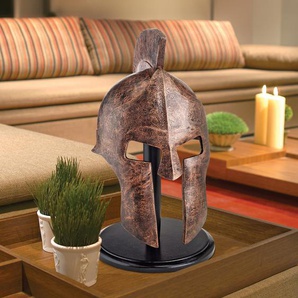 Skulptur Griechischer Spartaner Helm