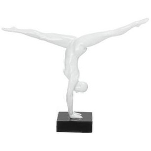 Skulptur , Weiß , Kunststoff , 15x51x64 cm , zum Stellen, handgemacht , Dekoration, Skulpturen & Dekoobjekte, Skulpturen
