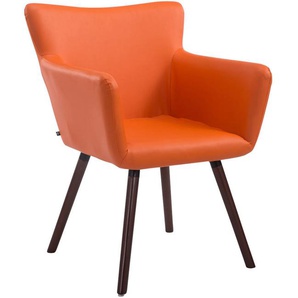 Skutebo Dining Chair - Modern - Orange - Wood - 64 cm x 56 cm x 86 cm