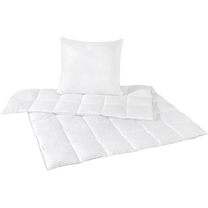 Sleepsy Microfaser Set Bettdecke und Kissen 155x220cm 10 cm hoch DE8523424