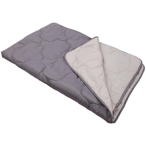 Sleeptex Ganzjahresdecke Sedona, Grau, Weiß, Textil, Füllung: Polyester, 135x200 cm, Schlaftextilien, Bettdecken, 4 Jahreszeiten Bettdecken