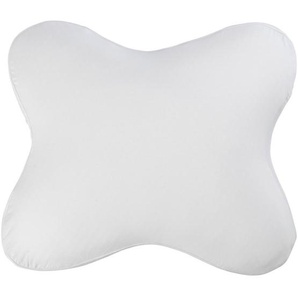 Sleeptex Kopfkissenbezug Lilly, Weiß, Textil, Uni, 46x55 cm, Bsci, Oeko-Tex® Standard 100, atmungsaktiv, hautfreundlich, pflegeleicht,