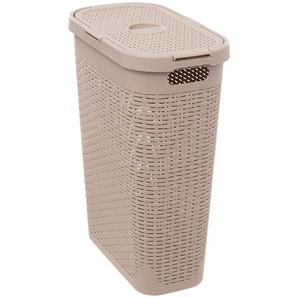 Slim rattan korb 40l leinen - 5five