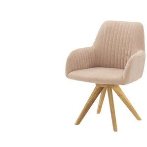 smart Armlehnstuhl drehbar Frederik ¦ rosa/pink ¦ Maße (cm): B: 59 H: 87 T: 66.0