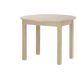 smart Ausziehbarer Esstisch in verschiedenen Größen Ben ¦ holzfarben ¦ Maße (cm): H: 75 Ø: 100