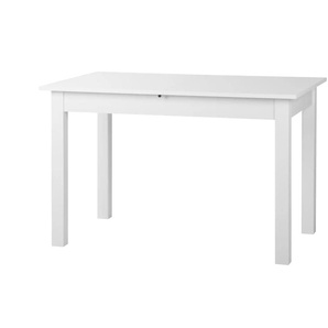 smart Ausziehbarer Esstisch in verschiedenen Größen Ben ¦ weiß ¦ Maße (cm): B: 70 H: 76,5
