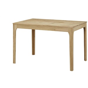 smart Ausziehbarer Esstisch Magnus aus Wildeiche     ¦ holzfarben ¦ Maße (cm): B: 80 H: 76,5