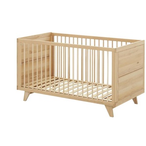 smart Babybett  Oslo ¦ holzfarben ¦ Maße (cm): B: 76 H: 80