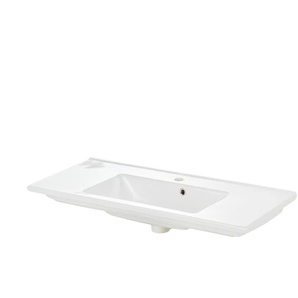 smart Bad-Keramik-Waschtisch  Onda ¦ Maße (cm): B: 100 H: 2 T: 45.0