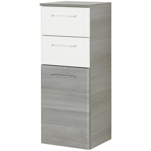 smart Midischrank   Onda ¦ grau ¦ Maße (cm): B: 35 H: 90,5 T: 33.0