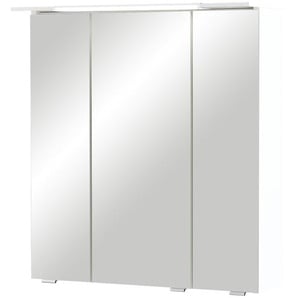 smart Spiegelschrank  Onda - weiß - Materialmix - 65 cm - 70 cm - 16 cm | Möbel Kraft