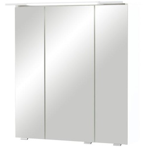 smart Spiegelschrank  Onda - weiß - Materialmix - 65 cm - 70 cm - 16 cm | Möbel Kraft