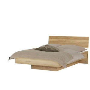 smart Bettgestell Olso - holzfarben - Materialmix - 151 cm - 90 cm | Möbel Kraft