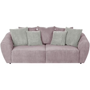 smart Big Sofa altrosa - Cordstoff Savita ¦ rosa/pink ¦ Maße (cm): B: 250 H: 81 T: 106