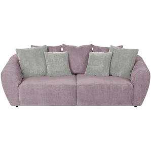 smart Big Sofa altrosa - Cordstoff Savita ¦ rosa/pink ¦ Maße (cm): B: 250 H: 81 T: 106