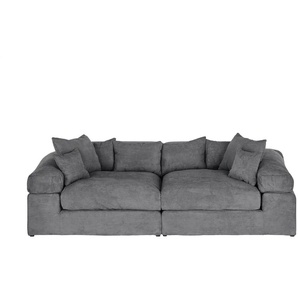 smart Big Sofa  Lianea ¦ grau ¦ Maße (cm): B: 260 H: 86 T: 133.0