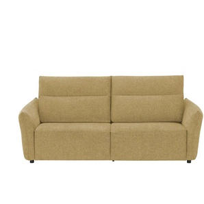 smart Big Sofa  Linda ¦ gelb ¦ Maße (cm): B: 226 H: 78 T: 100.0