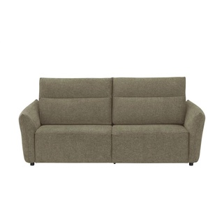 smart Big Sofa Linda ¦ grün ¦ Maße (cm): B: 226 H: 78 T: 100.0