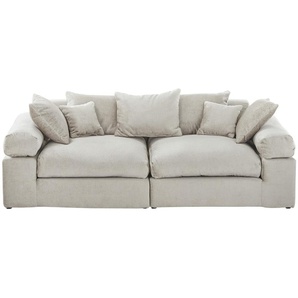 smart Big Sofa  Lionore ¦ beige ¦ Maße (cm): B: 242 H: 86 T: 121