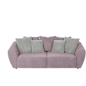 smart Big Sofa Savita - rosa/pink - Materialmix - 250 cm - 81 cm - cm 106,0 | Möbel Kraft