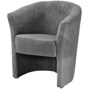 smart Cocktailsessel  Patti ¦ grau ¦ Maße (cm): B: 70 H: 77 T: 56.0