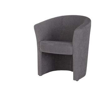smart Cocktailsessel  Patti ¦ grau ¦ Maße (cm): B: 70 H: 77 T: 56.0