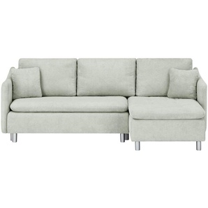 smart Ecksofa ausziehbar Bonamie ¦ grau ¦ Maße (cm): B: 225 H: 87 T: 145.0